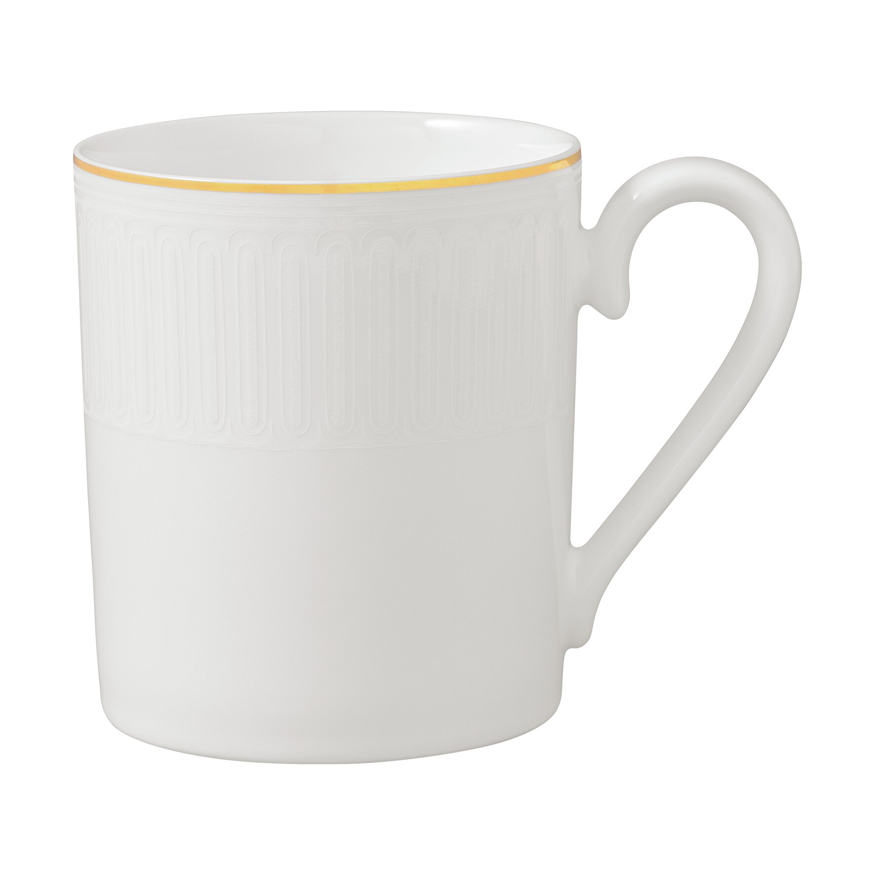 Château Septfontaines, Becher mit Henkel 111 x 77 mm / 0,23 l weiß