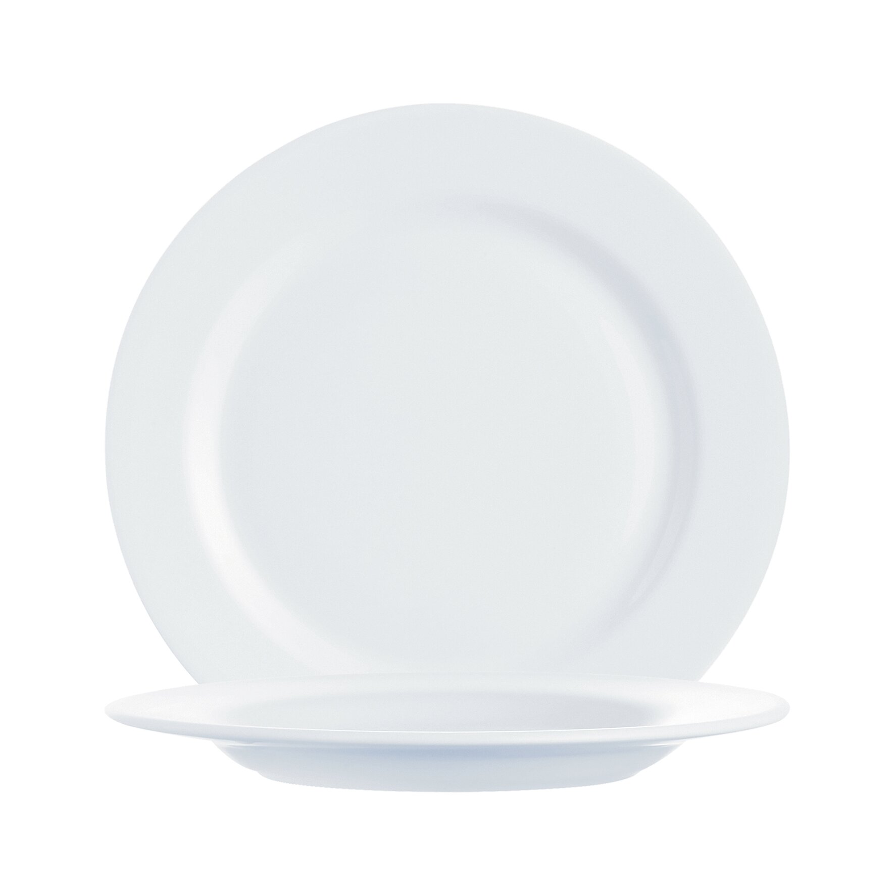 Intensity White, Teller flach ø 275 mm weiß 