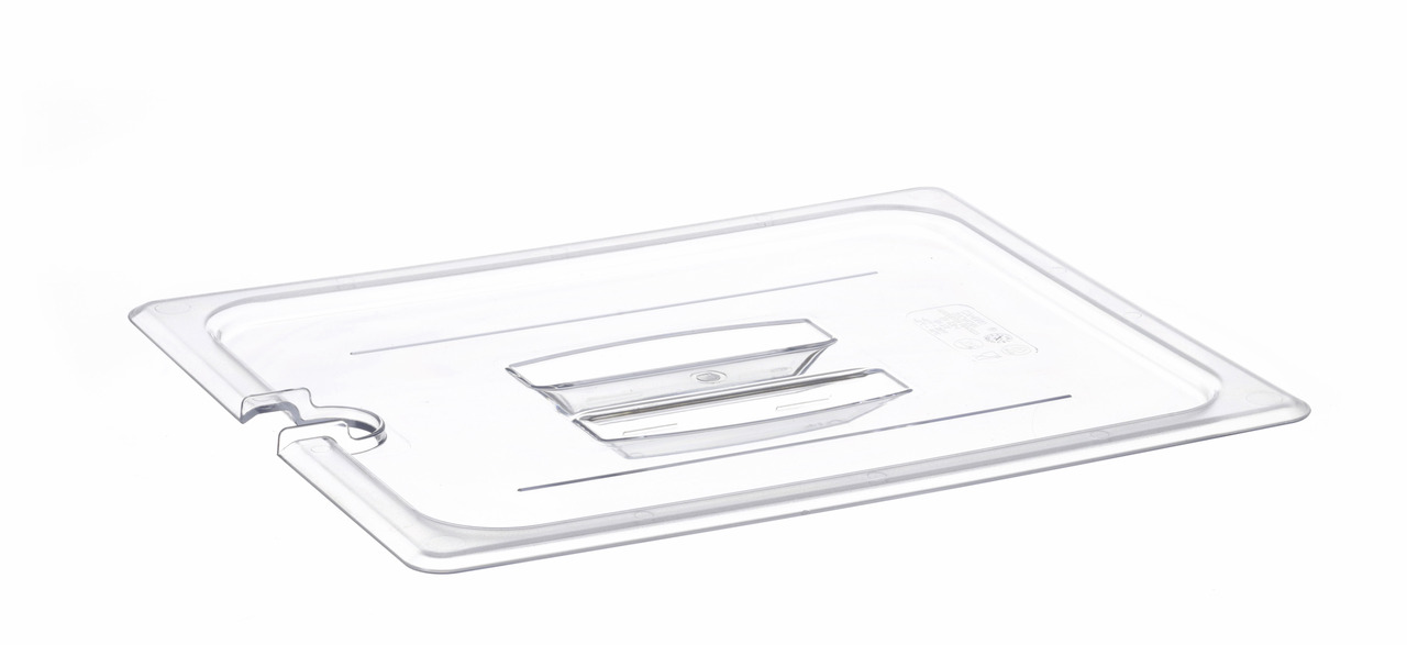 GN-Deckel, GN 1/2, 325 x 265 mm, mit Griff, Polycarbonat transparent