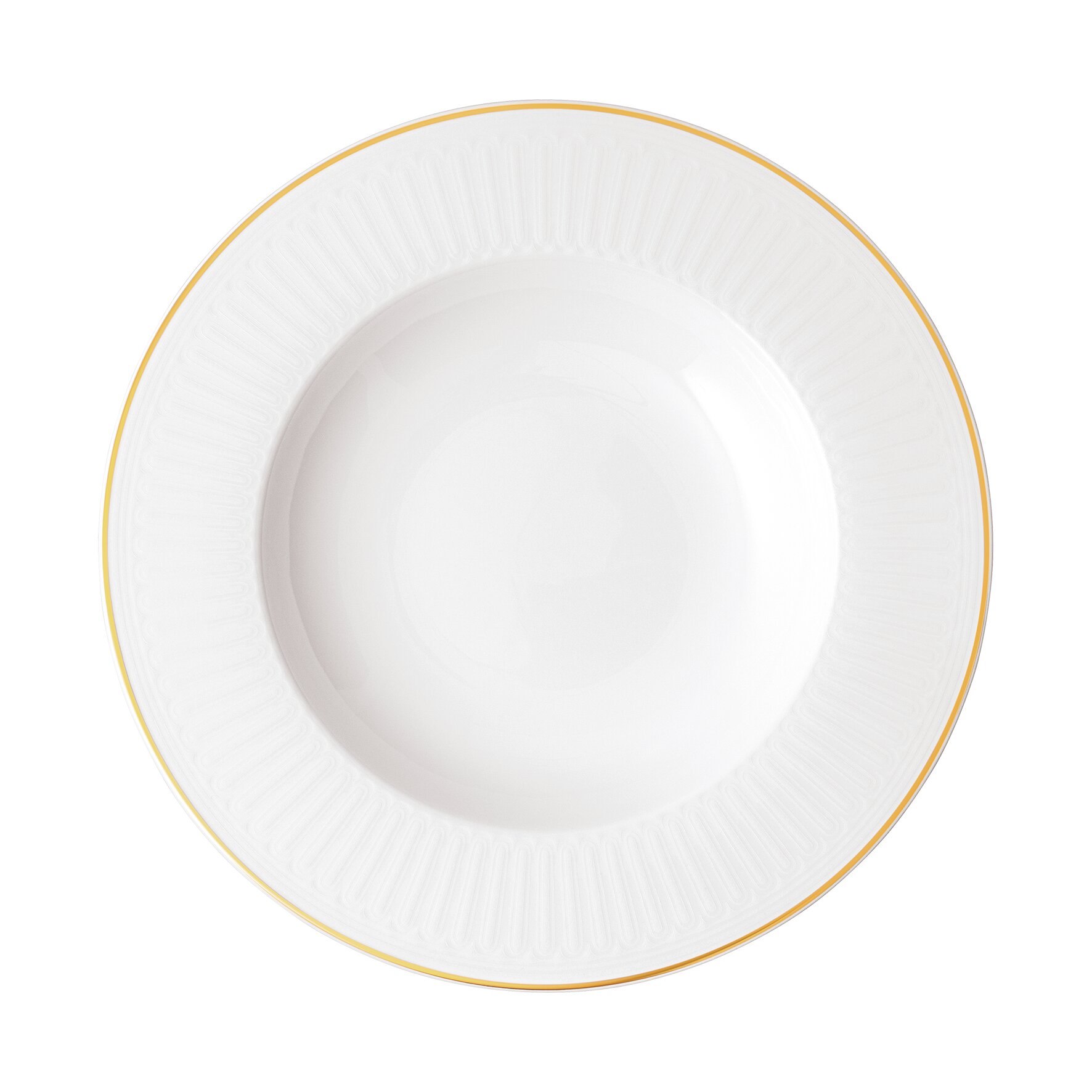 Château Septfontaines, Teller tief ø 248 mm / 0,20 l weiß