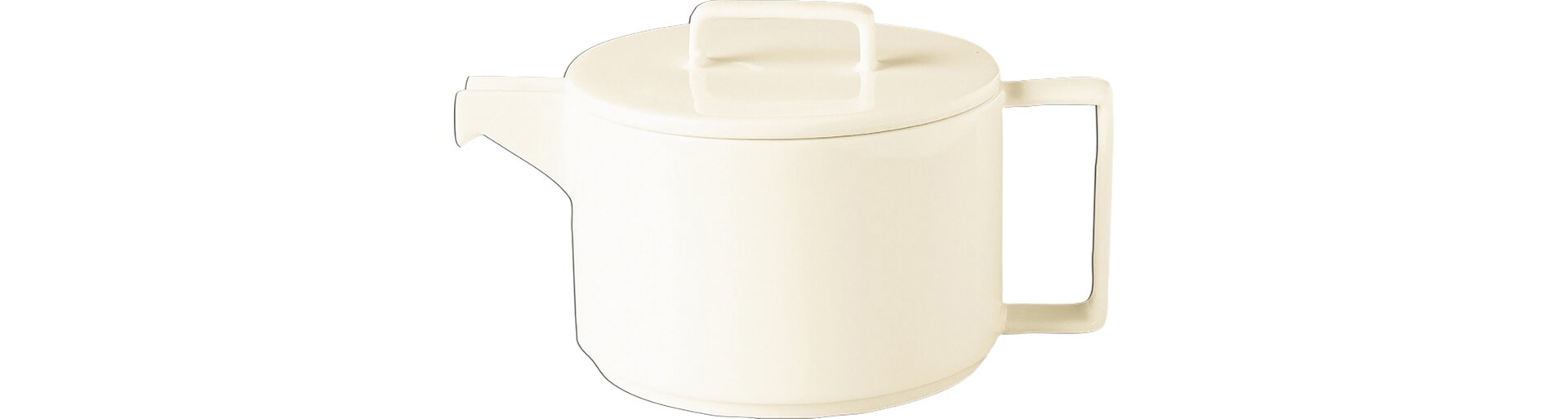 Nordic, Teekanne mit Deckel ø 119 mm / 0,53 l creme 