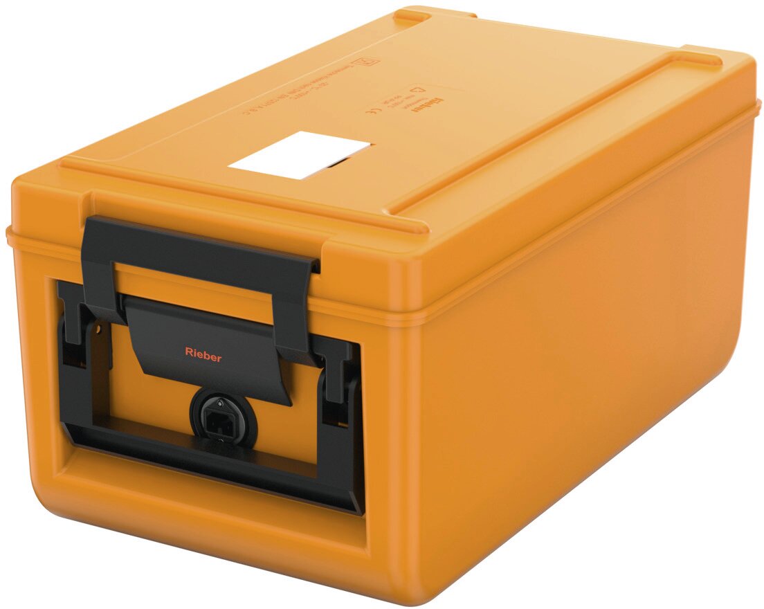 Thermoport 100 KB Toplader / beheizt / ohne Sensor / 26,00 l / orange