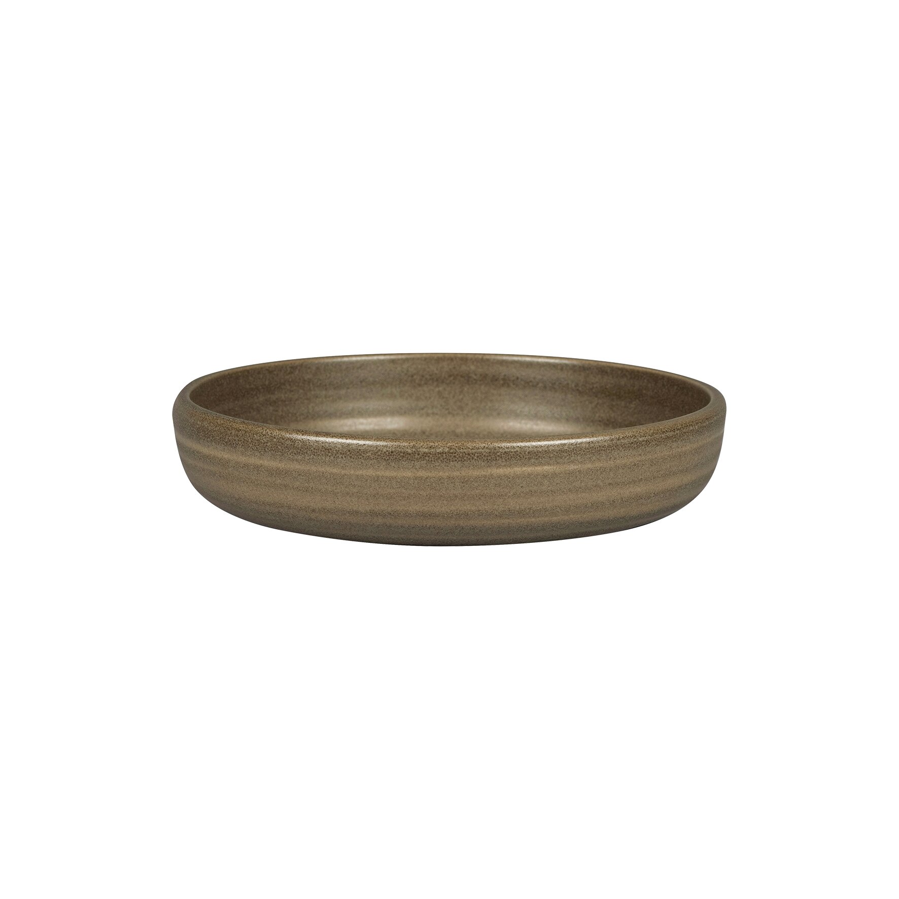 Ease Selva, Teller tief ø 198 mm / 0,90 l dark brown
