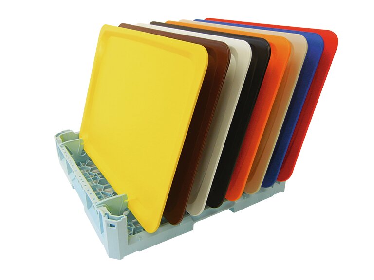 Tablettkorb, offen, für 8 Gastro-Norm Tabletts / 500 x 500 x 95 mm