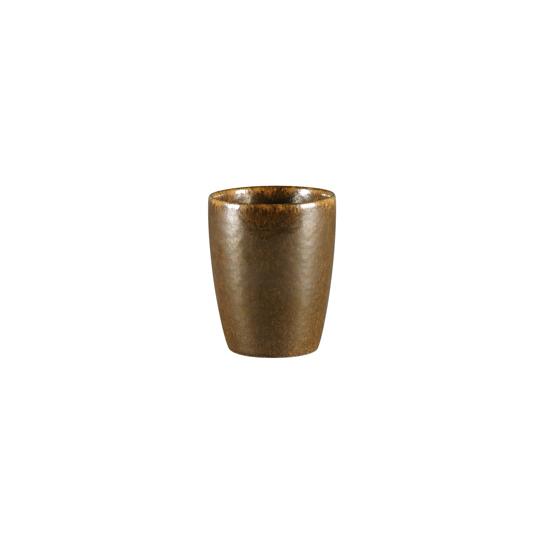 Ease, Kaffeetasse ohne Henkel ø 73 mm / 0,23 l rust brown