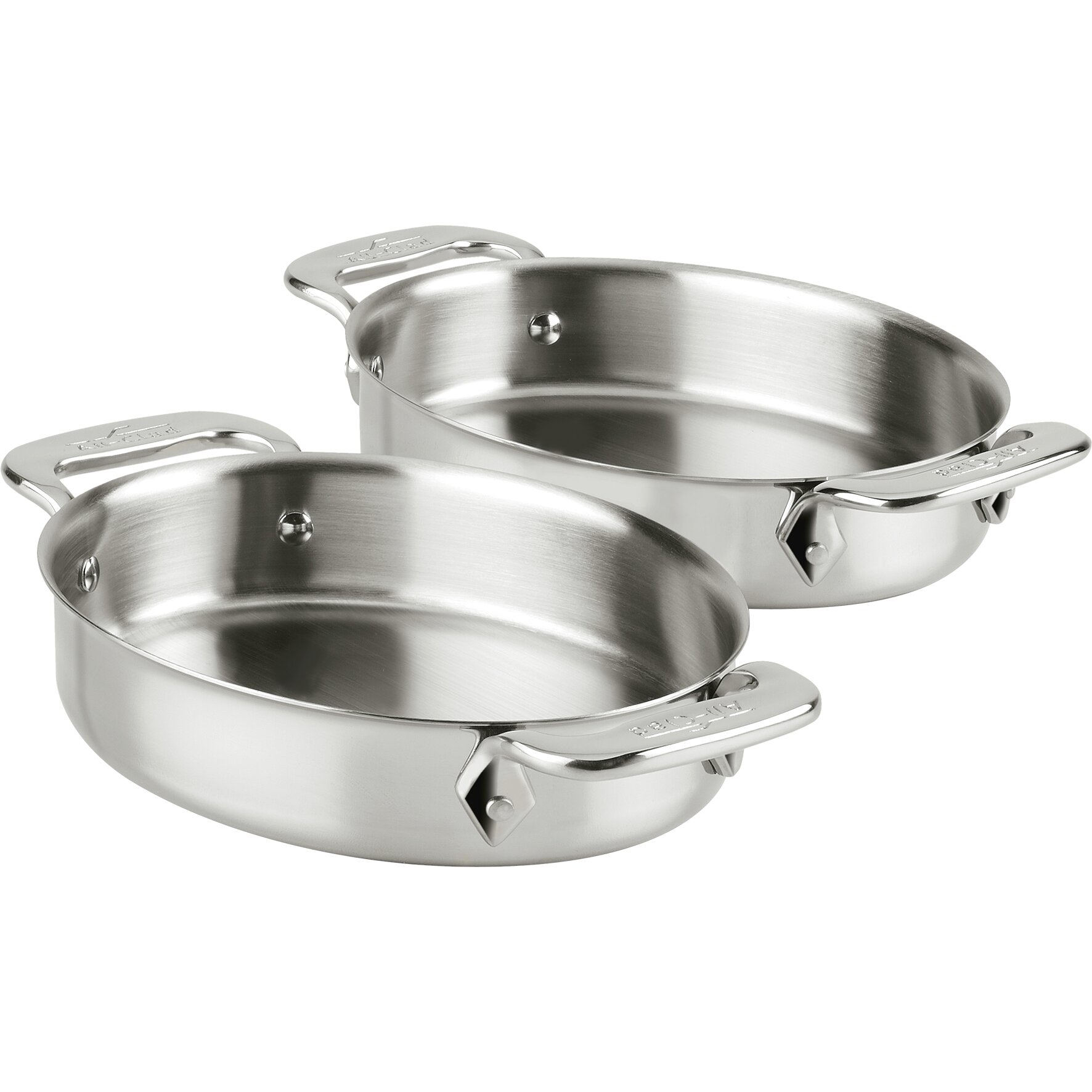All-Clad, Pfännchen oval 180 x 140 mm 2er Set