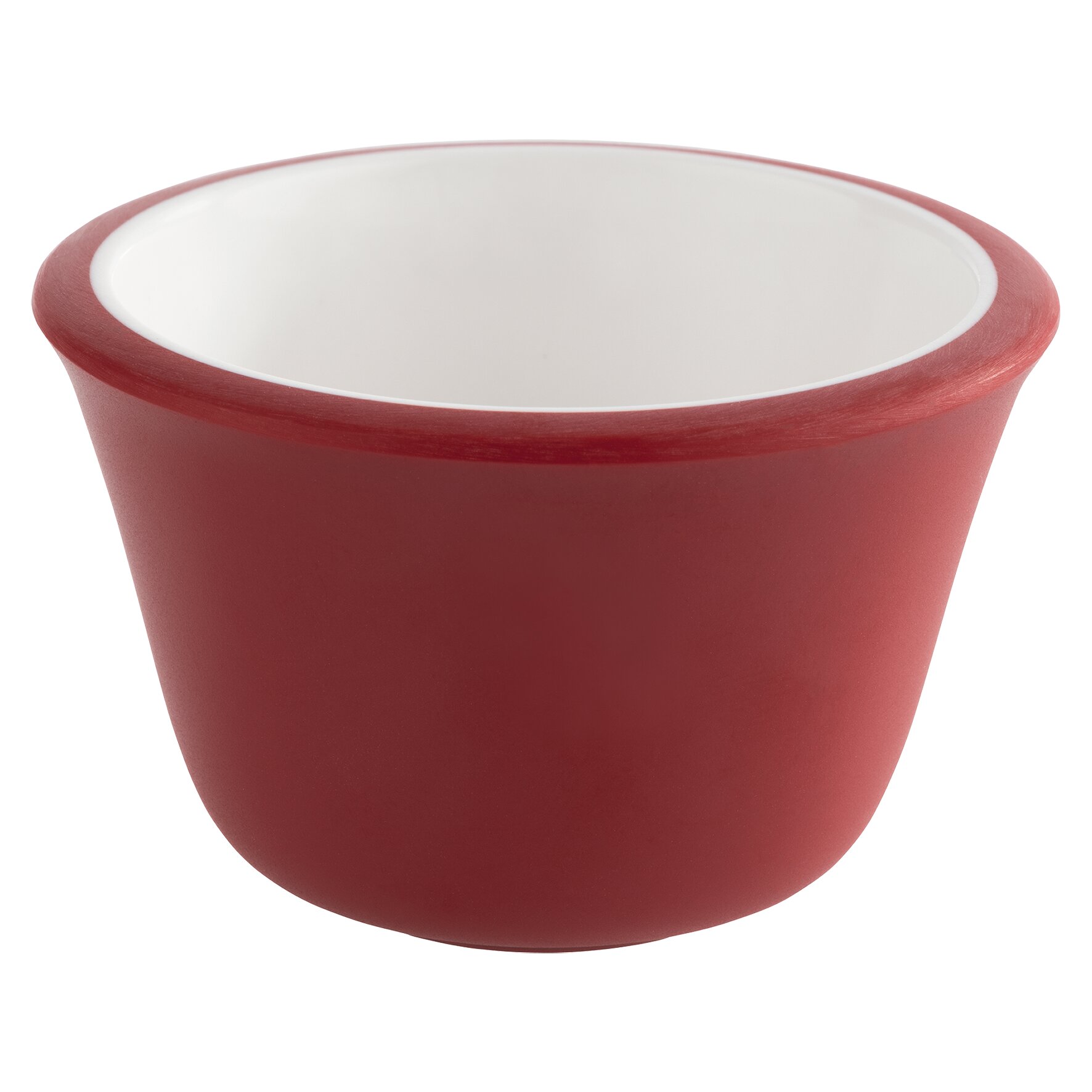 Mini, Dipschälchen 6er Set 0,04 l / ø 60 mm weiß / rot