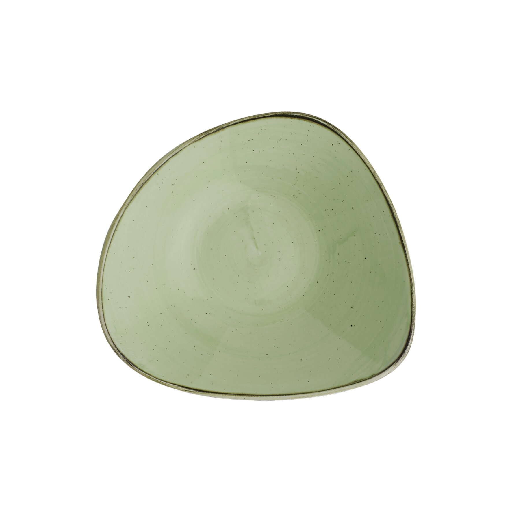 Stonecast, Schale dreieckig ø 235 mm / 0,60 l Sage Green
