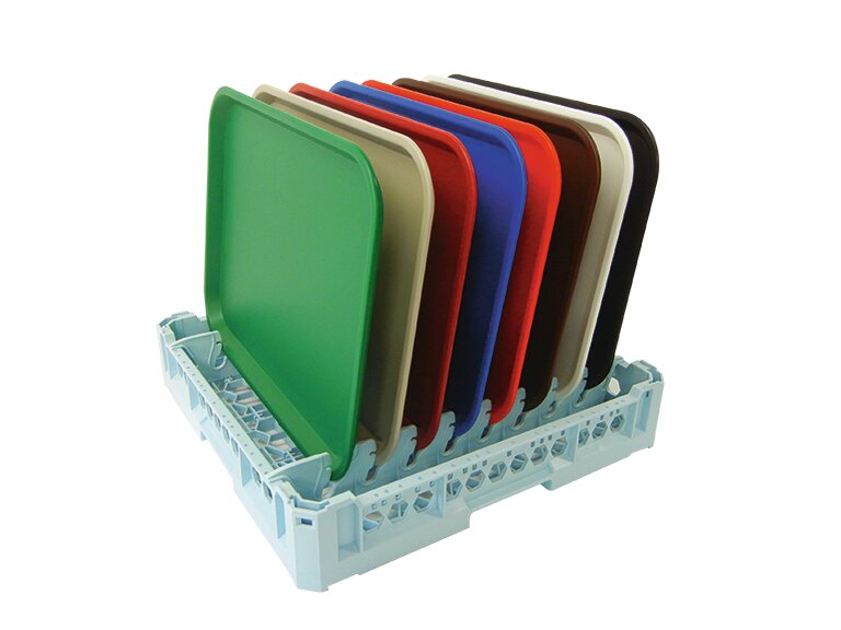 Tablettkorb für 8 Mensa Tabletts / 500 x 500 x 95 mm
