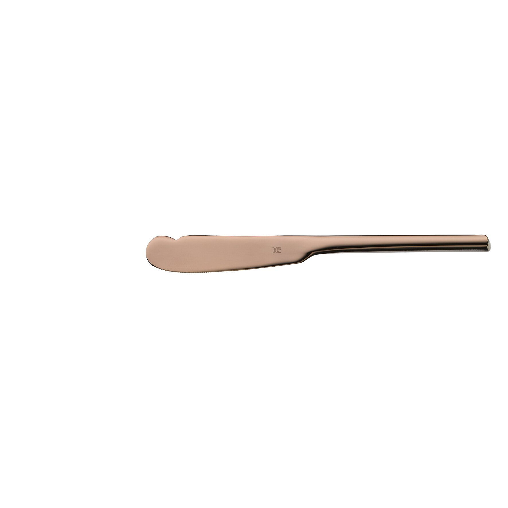 Unic, Brot- / Buttermesser Monoblock stehend 170 mm PVD Kupfer