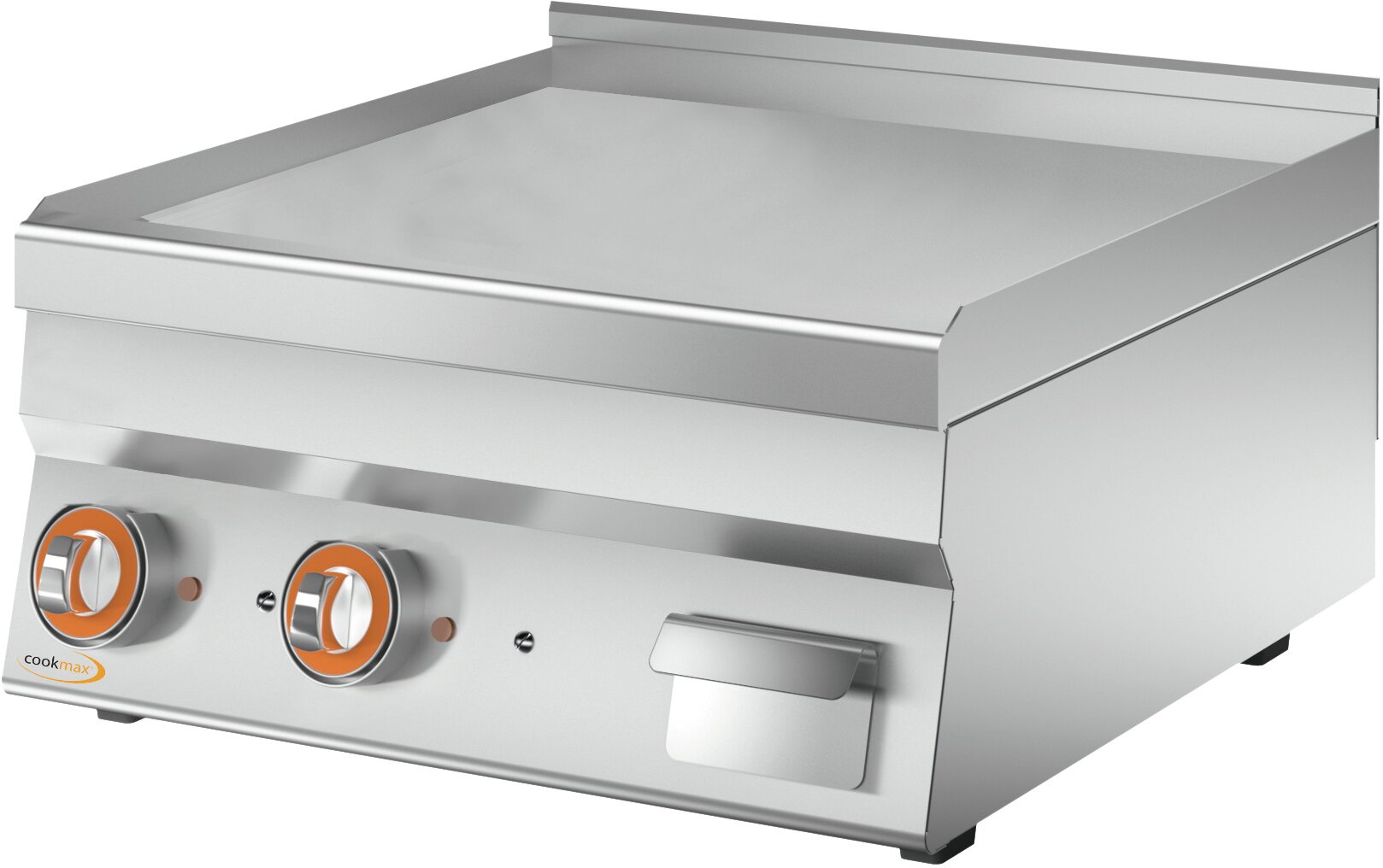 Elektro-Grillplatte, glatt verchromt