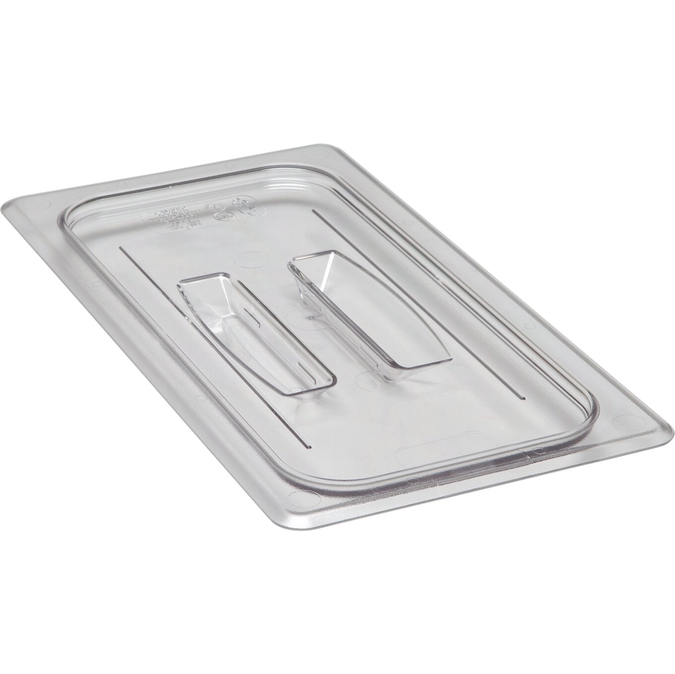 GN-Deckel GN 1/3 325 x 176 mm mit Griff o. Aussparung Copolymer BPA-frei transp.