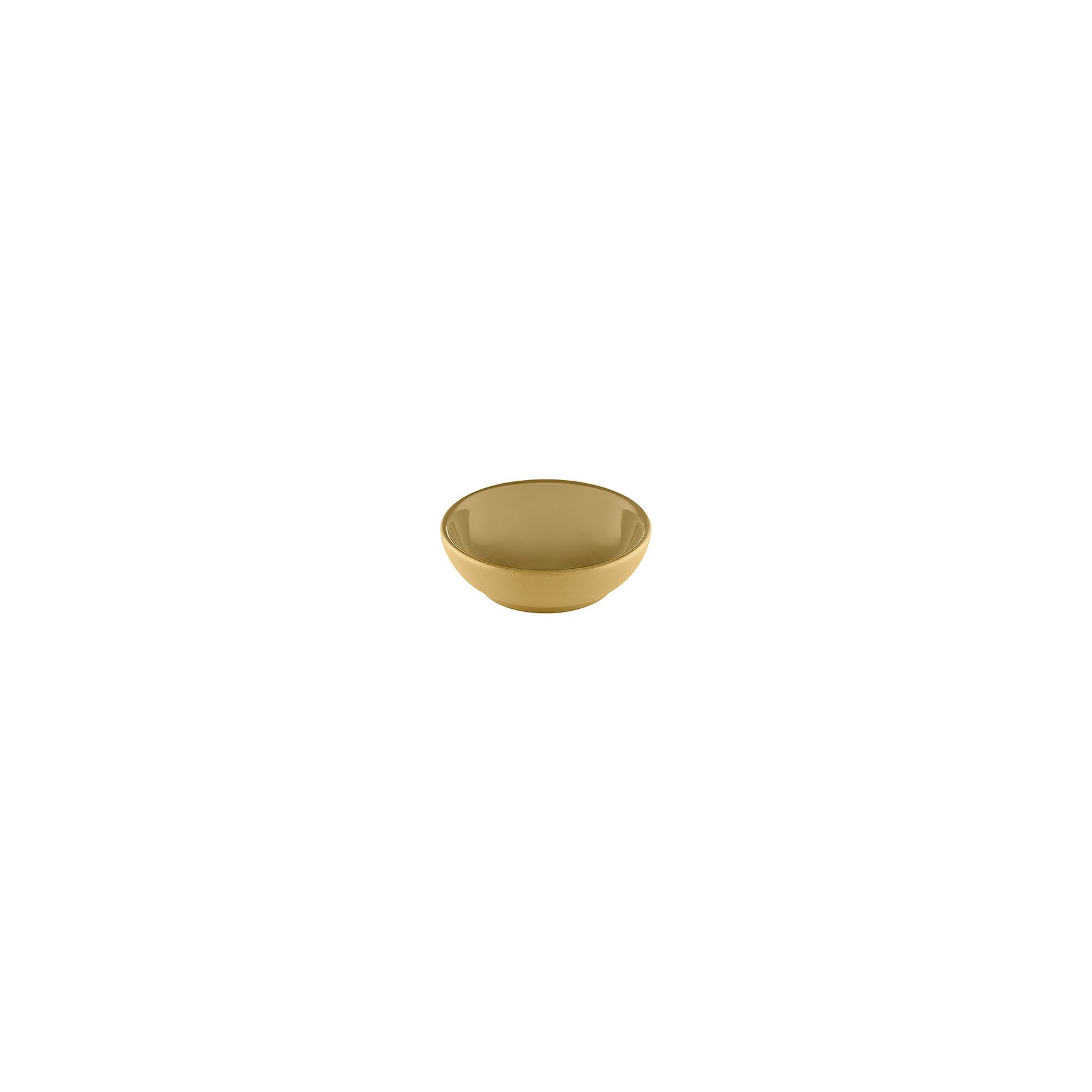 Sandstone, Schälchen ø 82 mm / 0,06 l dark yellow uni