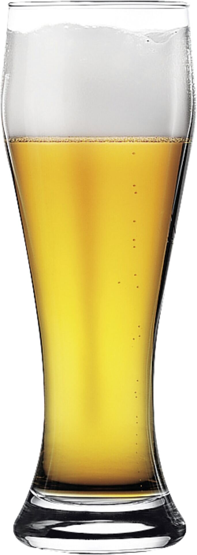 Weizenbierglas 0,3 L mit Füllstrich