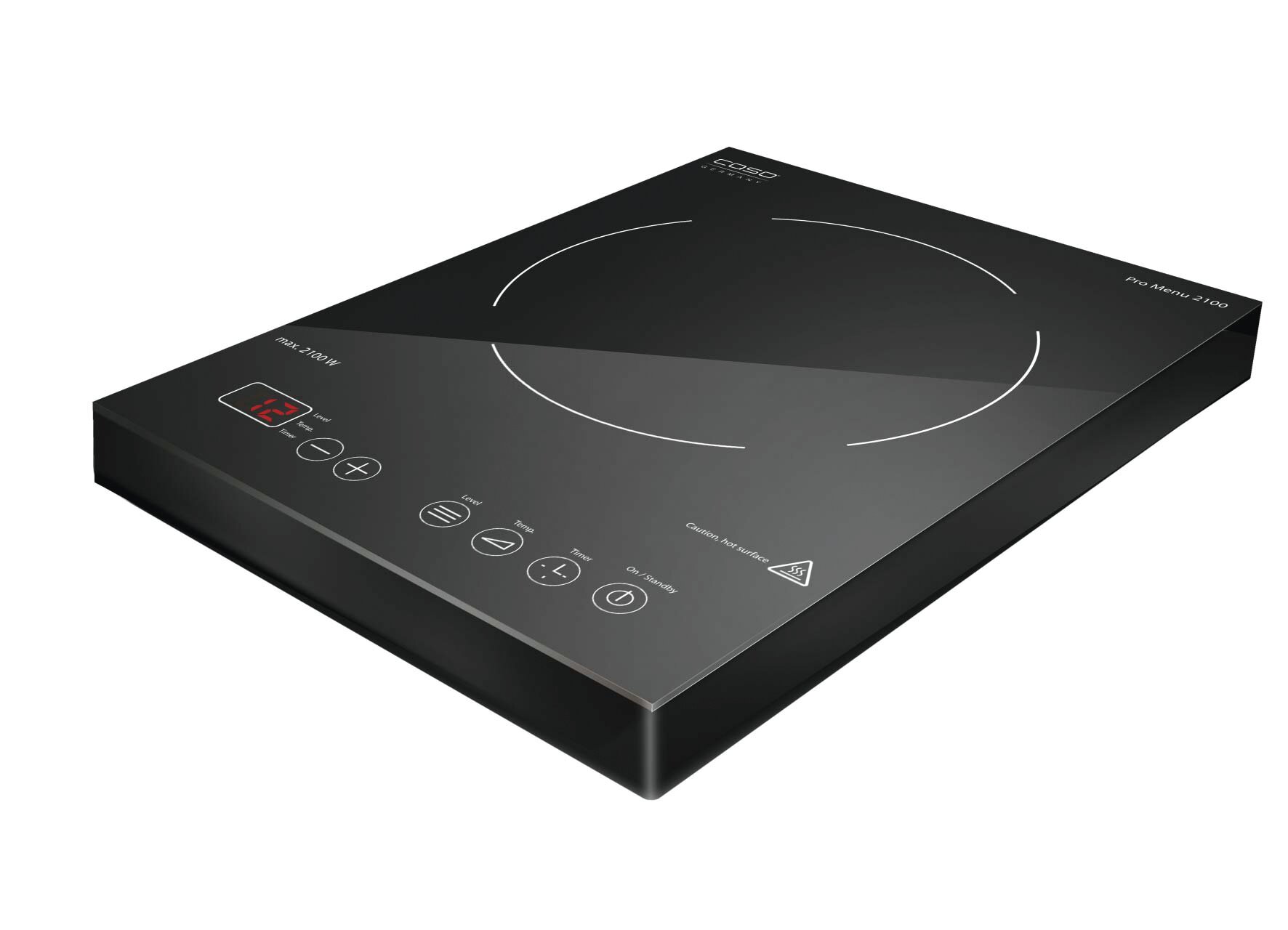 Induktions-Kochfläche, 2,10 kW / 277 x 357 x 58 mm