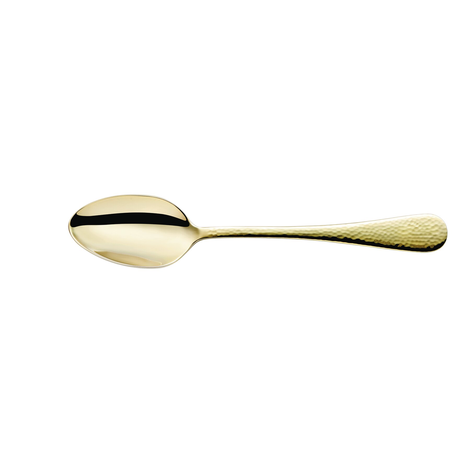Sierra, Menülöffel 207 mm gehämmert PVD champagner