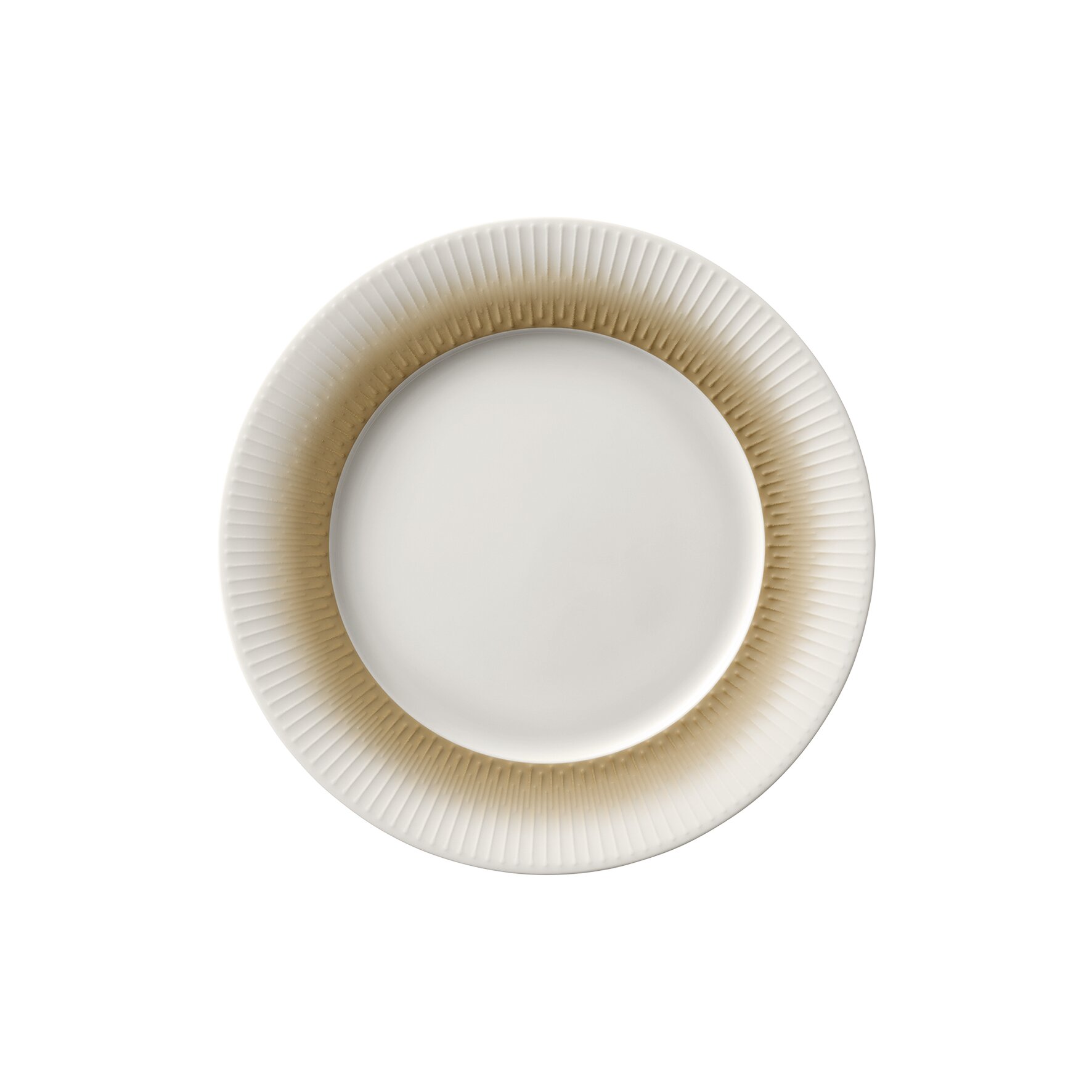 Nature Infused, Teller flach mit Fahne ø 215 mm Relief Fringe