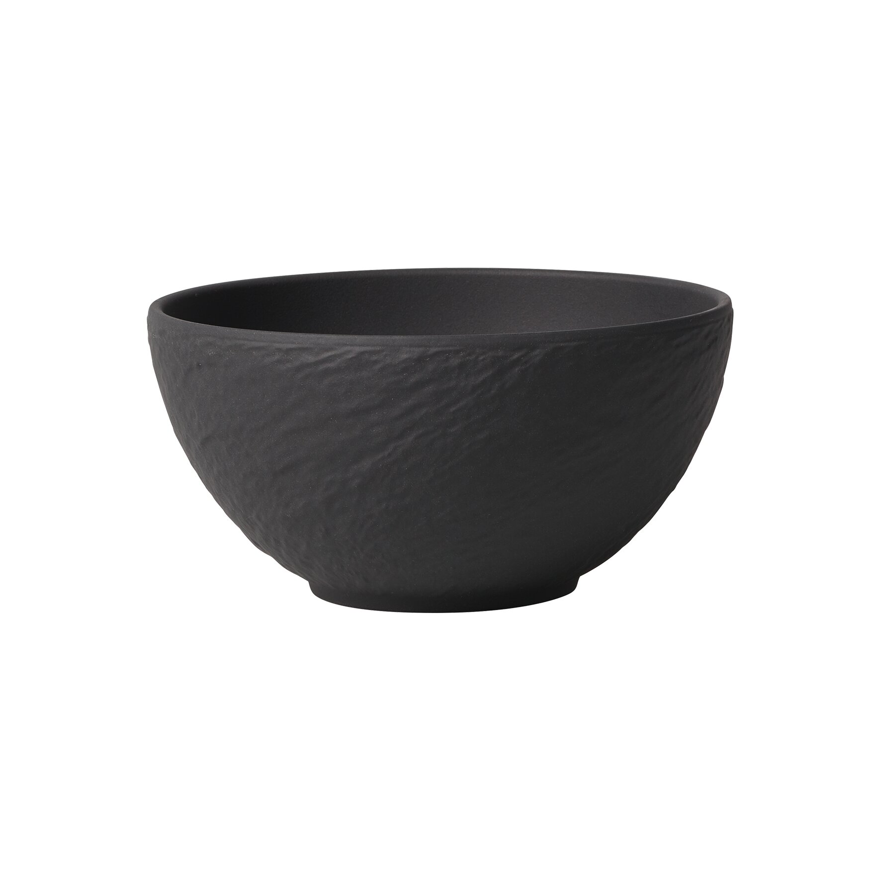 The Rock Black Shale, Bowl ø 140 mm / 0,43 l schwarz