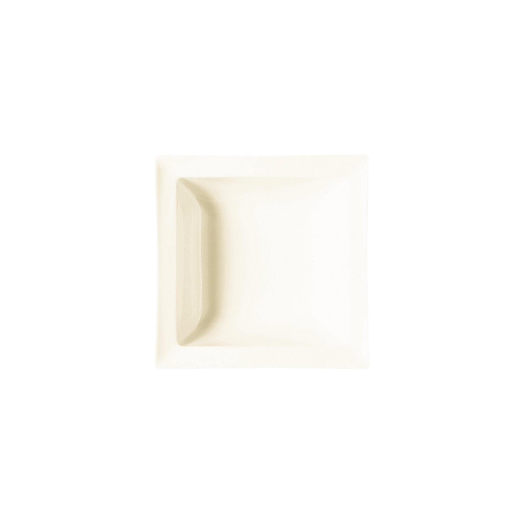 Classic Gourmet, Salatschale quadratisch 160 x 160 mm / 0,40 l creme