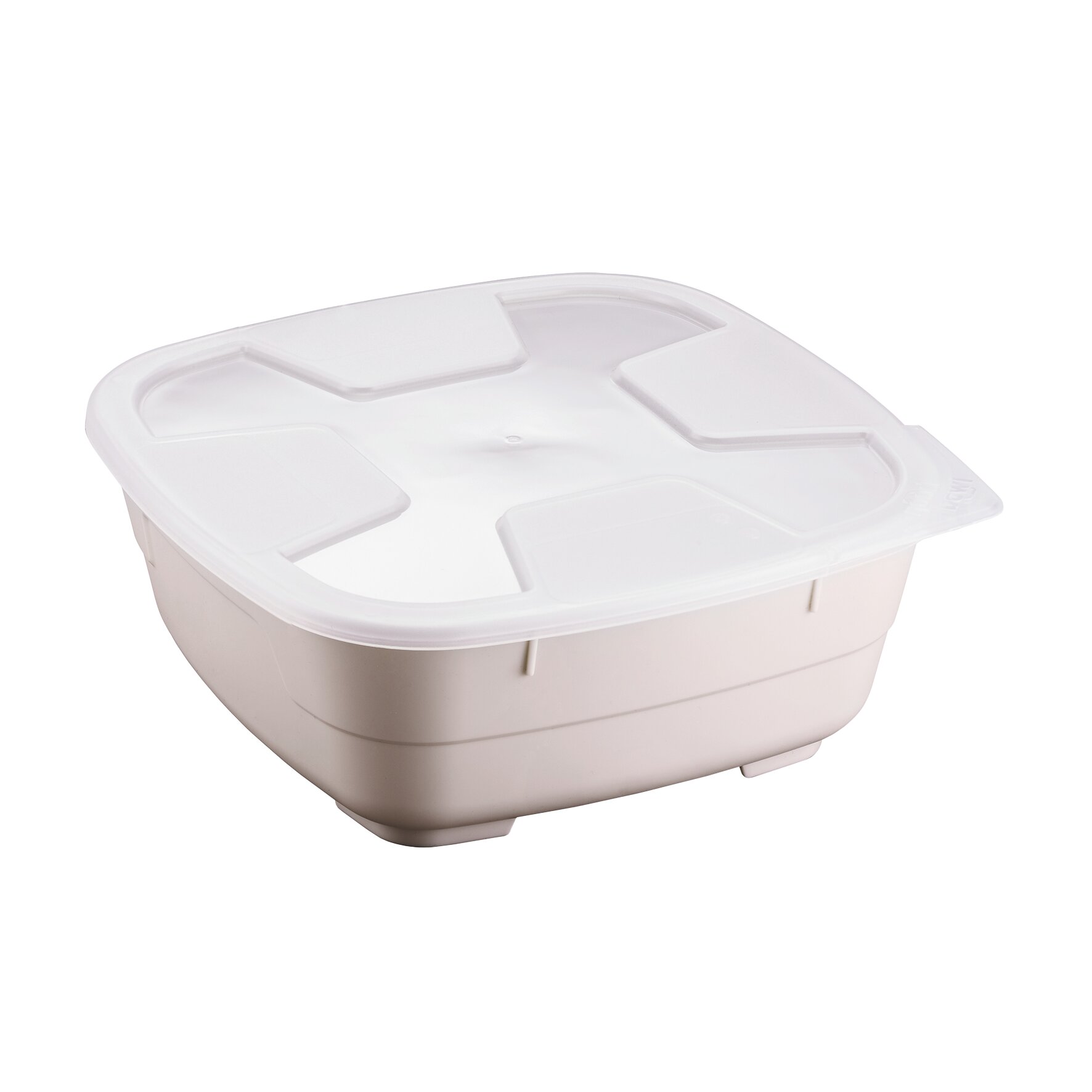 GoodBowl Big 5er Set 1,30 l / 185 x 185 x 76 mm sand