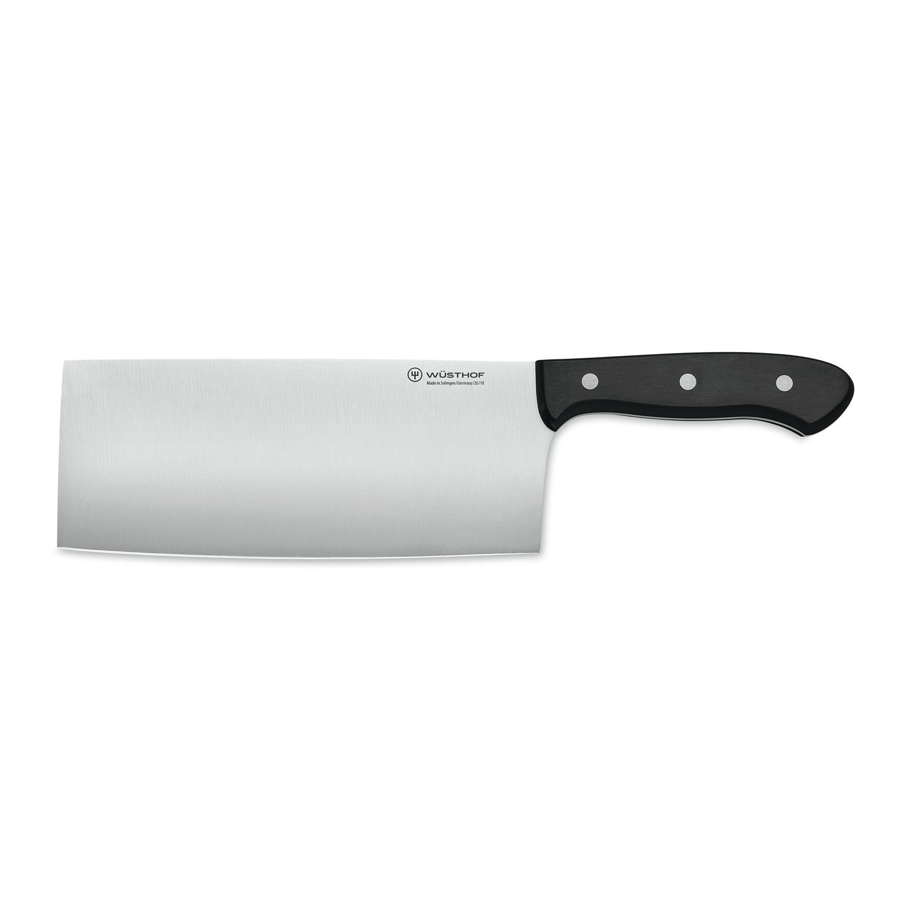 Chinesisches Kochmesser Klingenlänge 180 mm / 385 mm lang