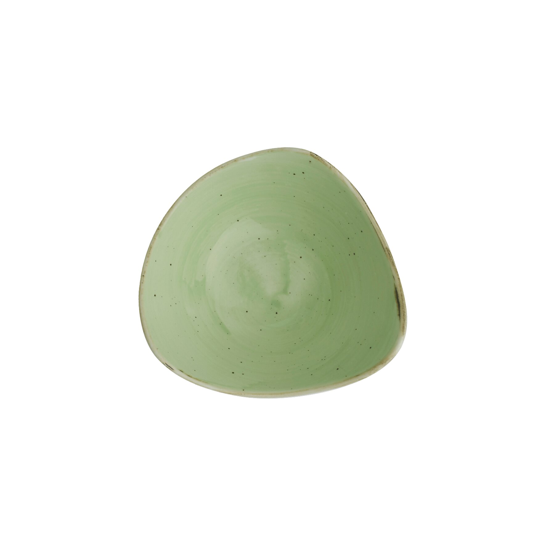 Stonecast, Schale dreieckig ø 185 mm / 0,37 l Sage Green
