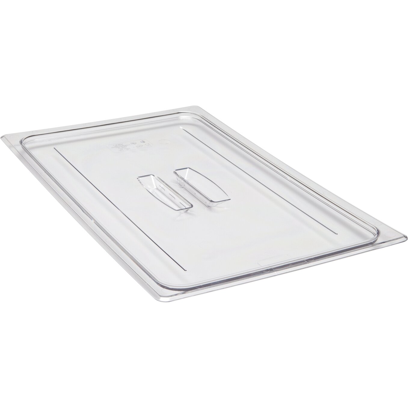 GN-Deckel GN 1/1 530 x 325 mm mit Griff o. Aussparung Copolymer BPA-frei transp.