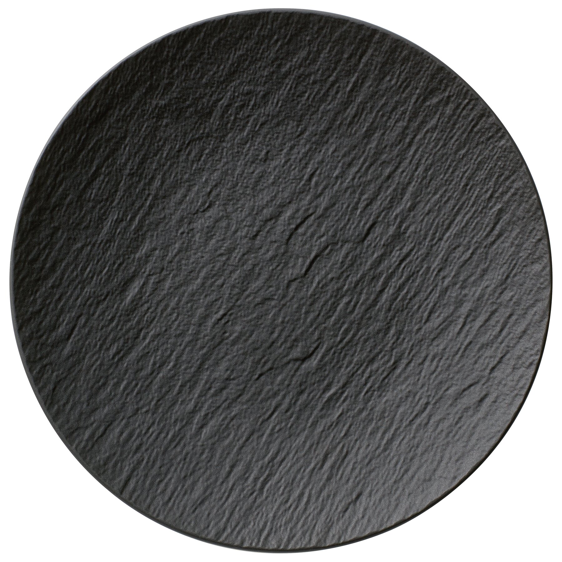 The Rock Black Shale, Coupeteller flach ø 285 mm schwarz
