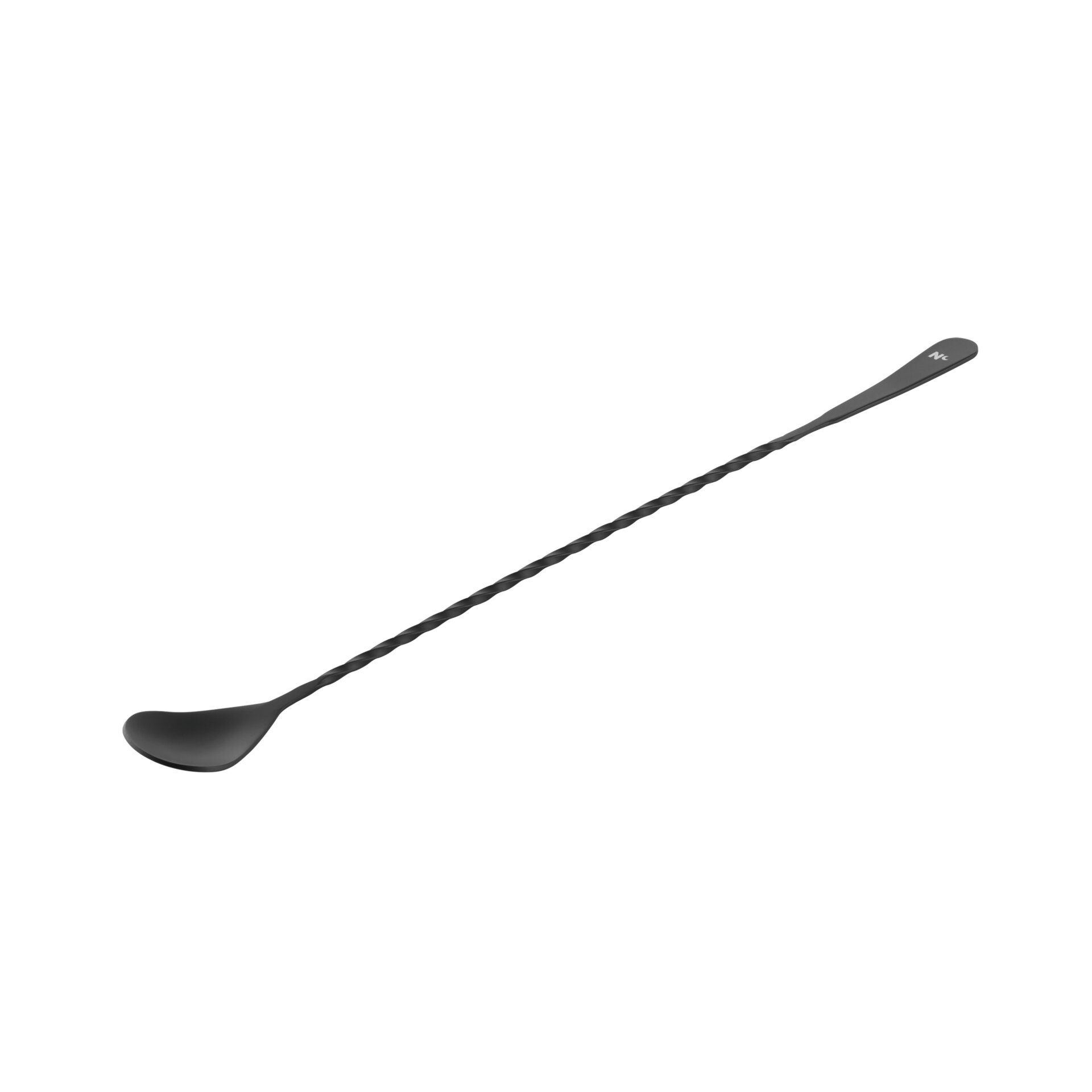 Barlöffel Japanese Style 335 mm schwarz matt