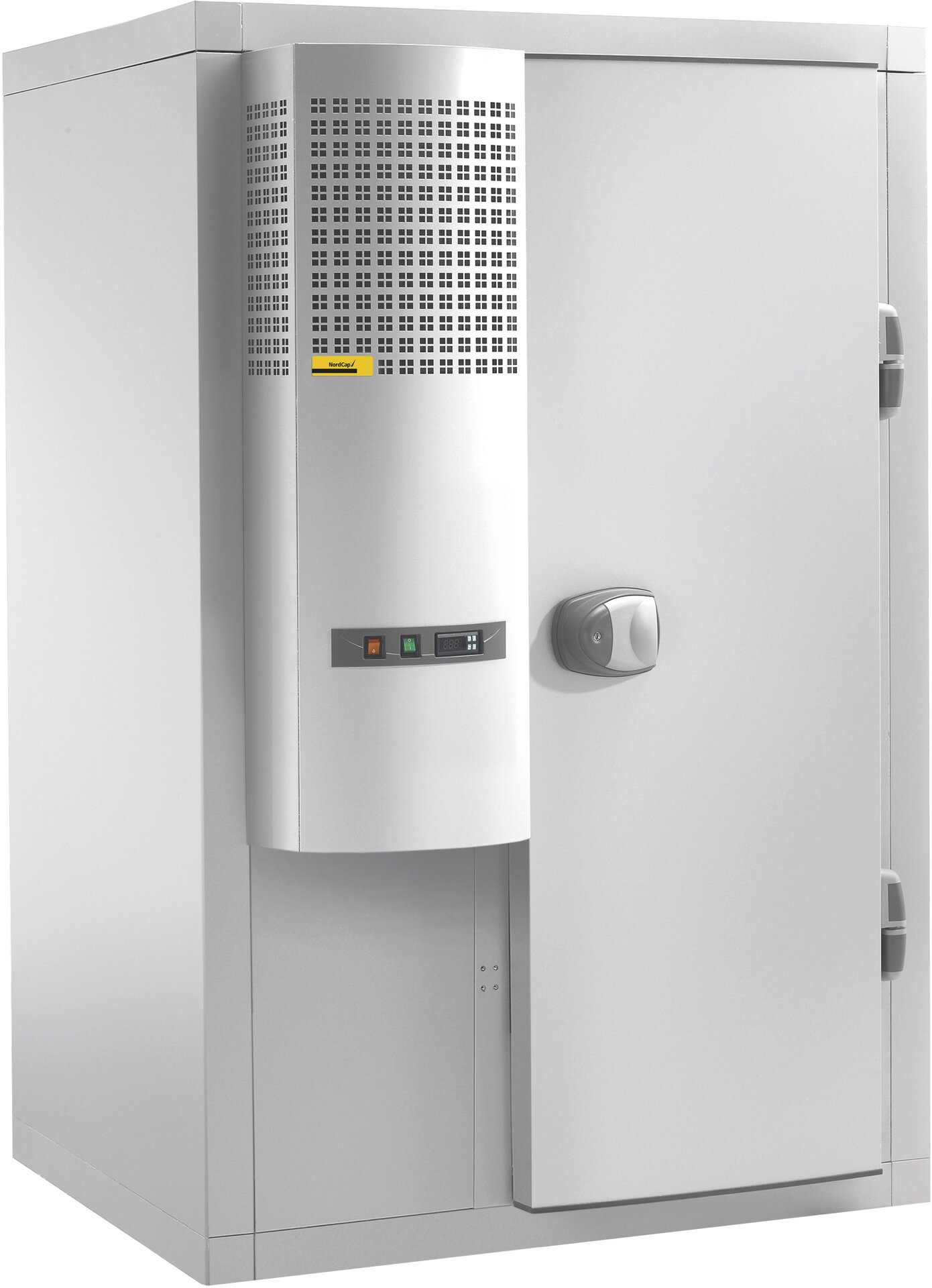Tiefkühlzelle, 8,59 m³, Ausstellfläche 4,41 m², mit 100 mm Wandstärke, Höhe 2150 mm