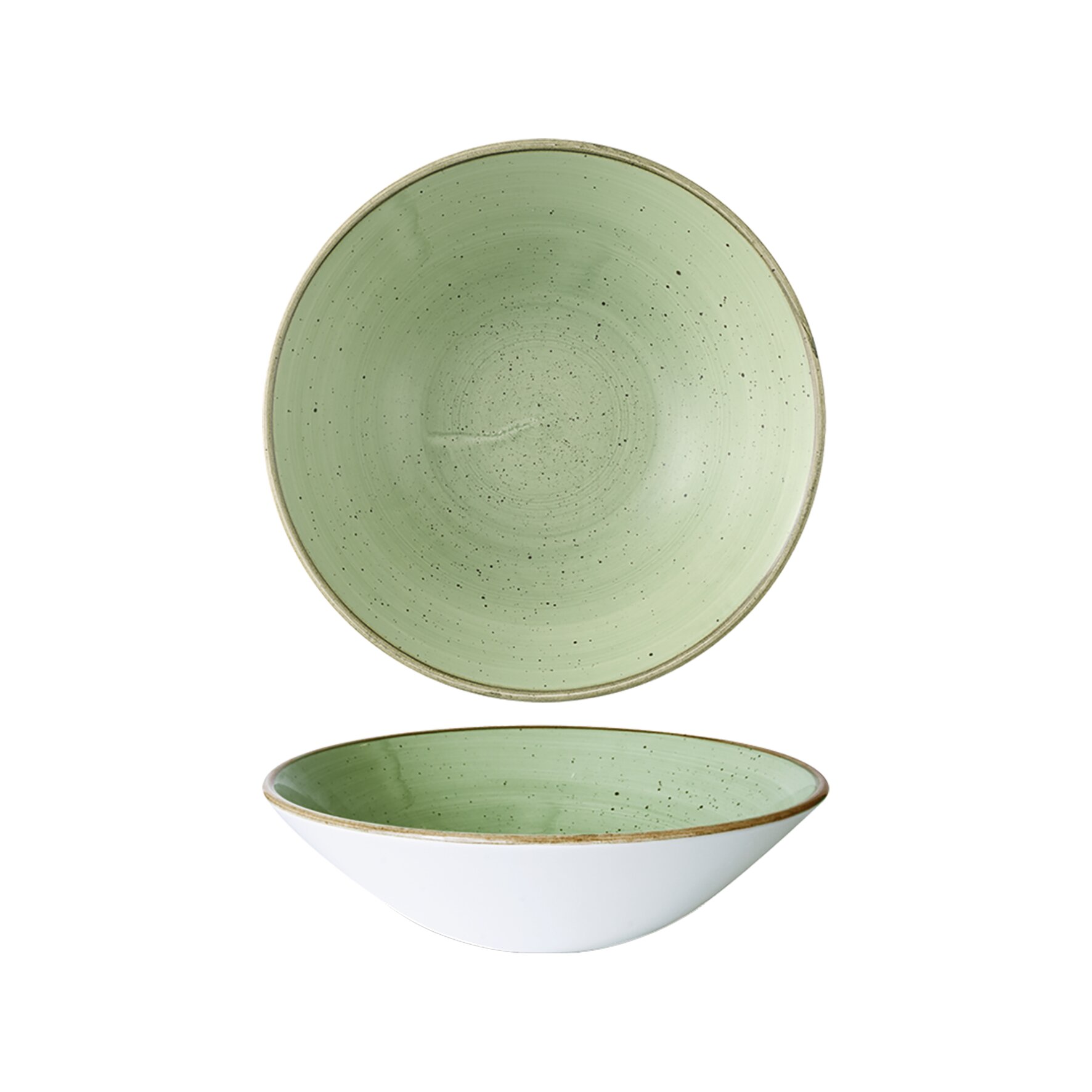 Stonecast, Coupteller tief ø 196 mm / 0,75 l Sage Green