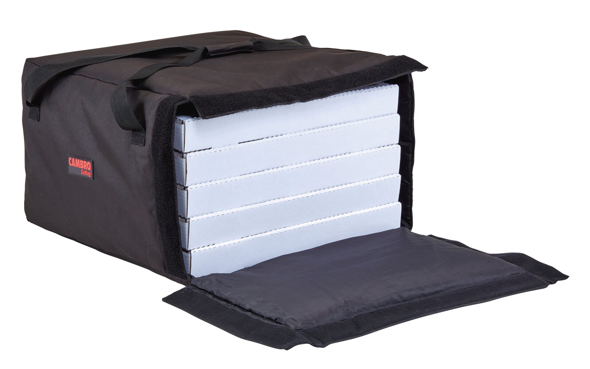 Pizza-Transporttasche Go Bag, schwarz, für 2 x 457 mm Pizzaschachteln