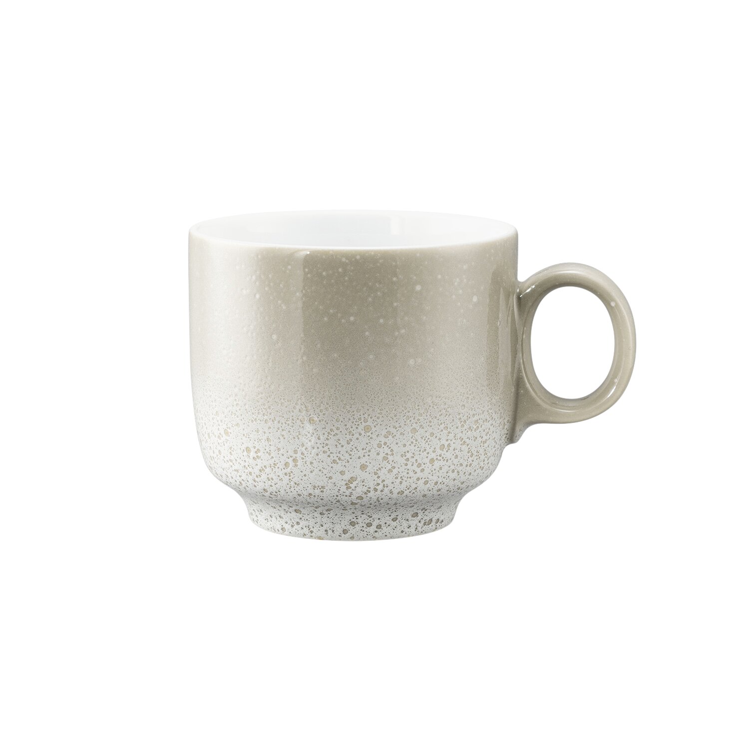 Sento Home, Cappuccinotasse mit Henkel ø 88 mm / 0,33 l Aura cream
