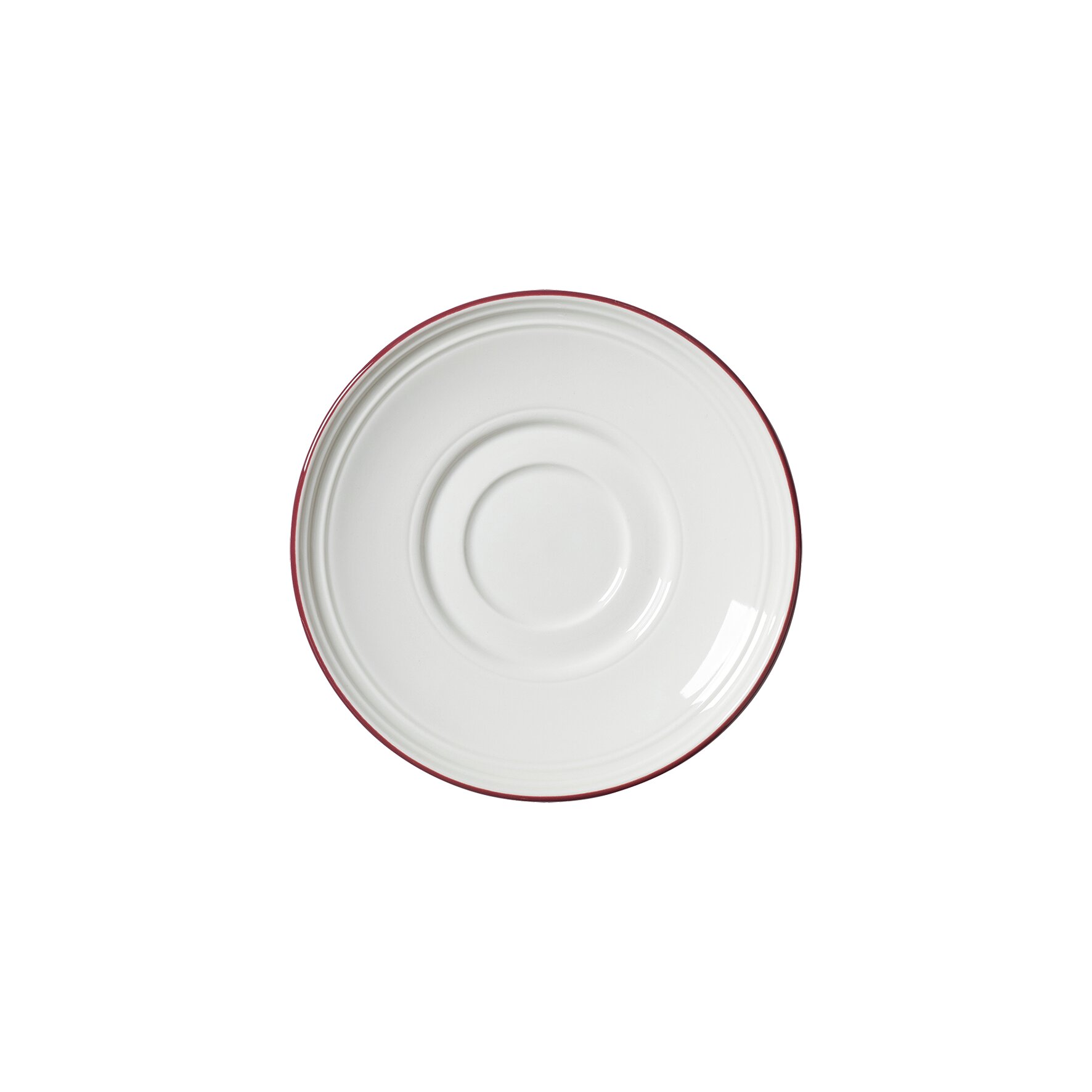 Bead Maroon Band, Untertasse ø 155 mm