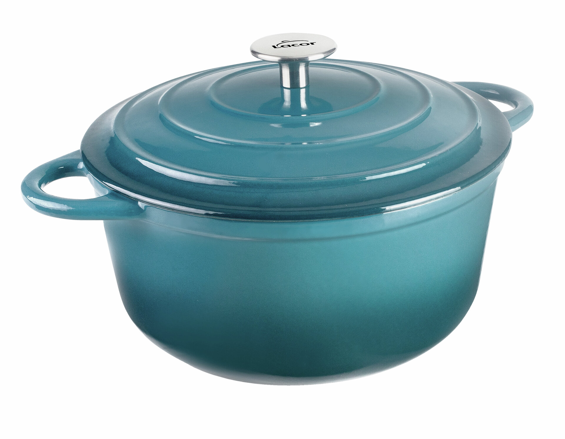 Kasserole mit Deckel rund, 2,5l ocean