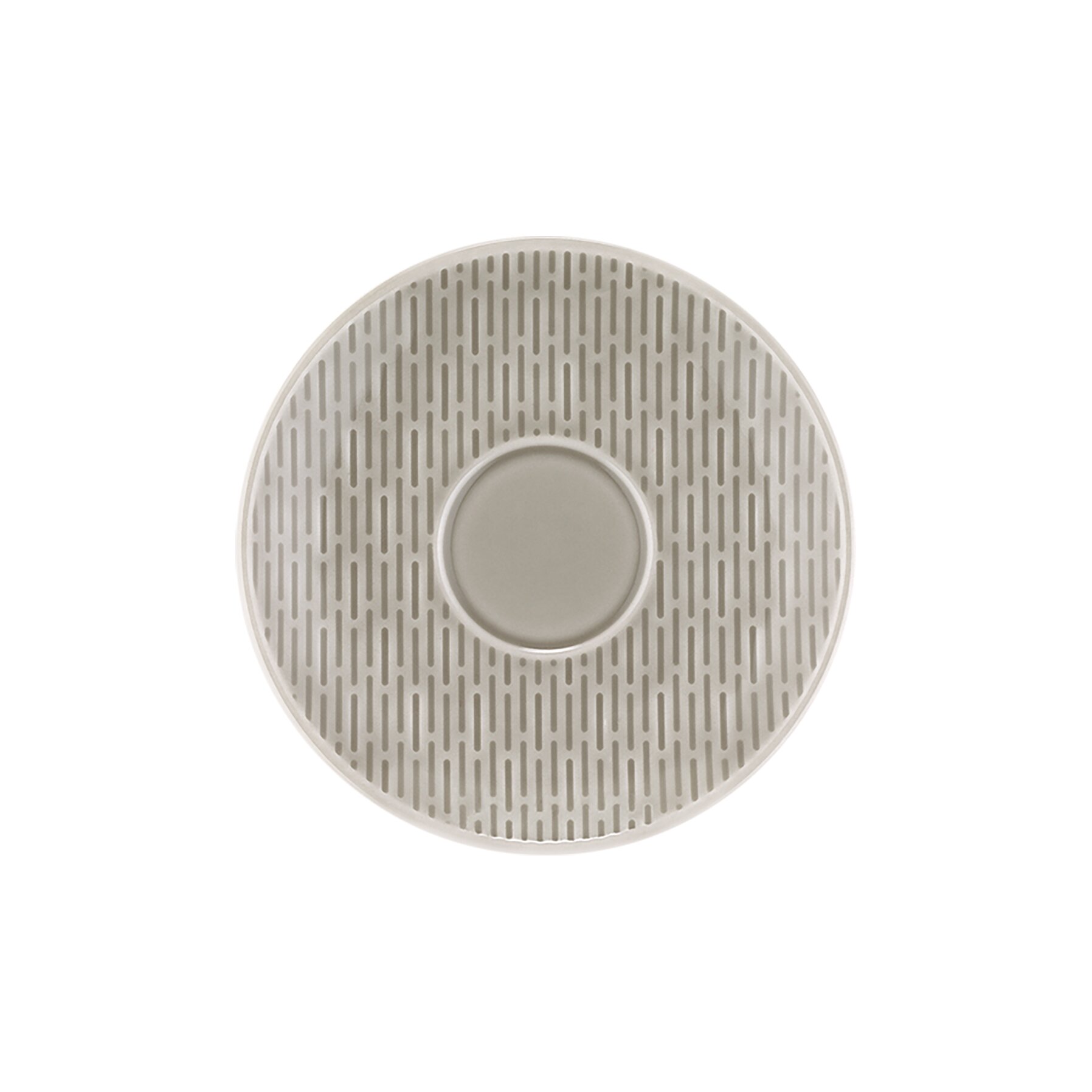 Scope Glow Gray, Untertasse coup ø 121 mm / Relief
