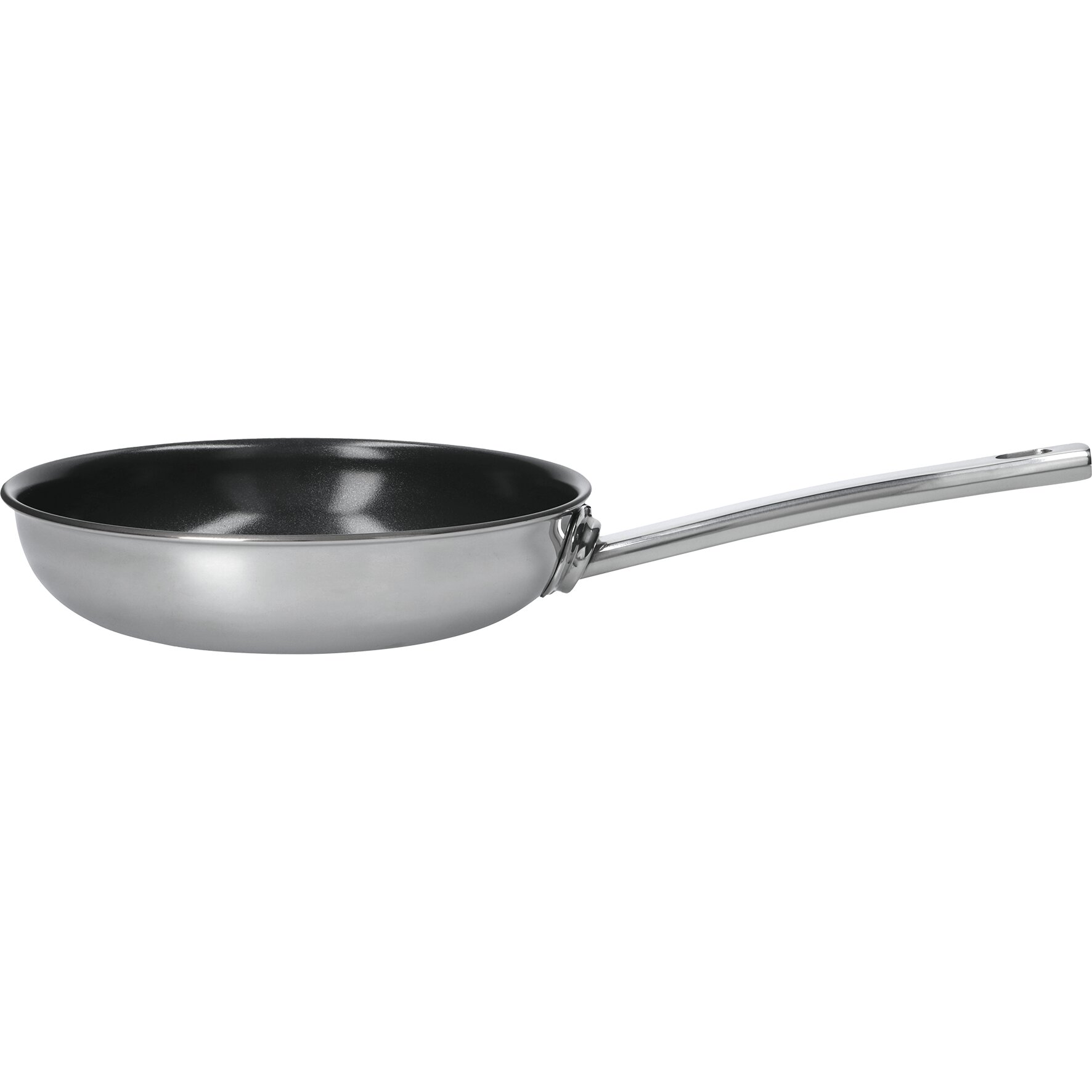 Ecoline 5, Bratpfanne rund ø 200 mm Edelstahl 